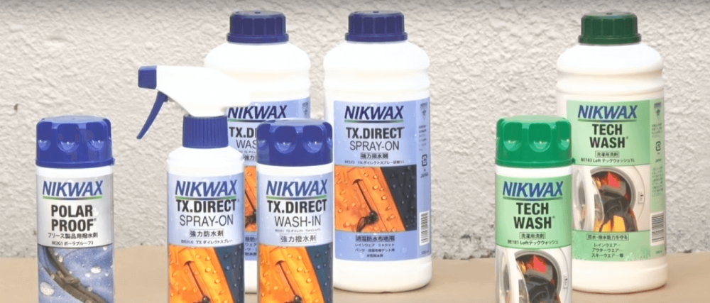 【事例紹介】「Nikwax　 ウェアのメンテナンス（洗浄・撥水加工）方法」動画:株式会社エバニュー様