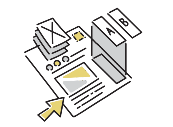 webデザインのイラスト