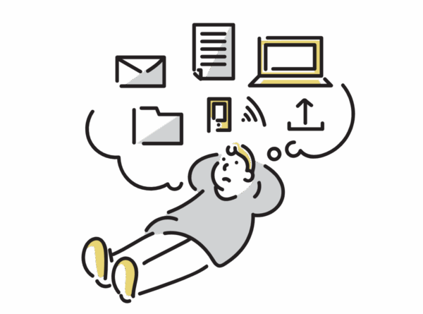 スケジュールを考えるイラスト