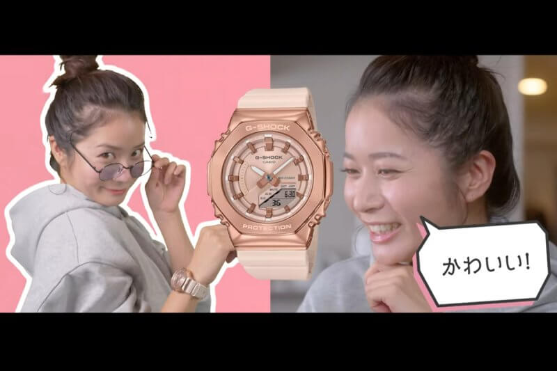 CASIOオンラインストア商品PR動画　アイキャッチ画像