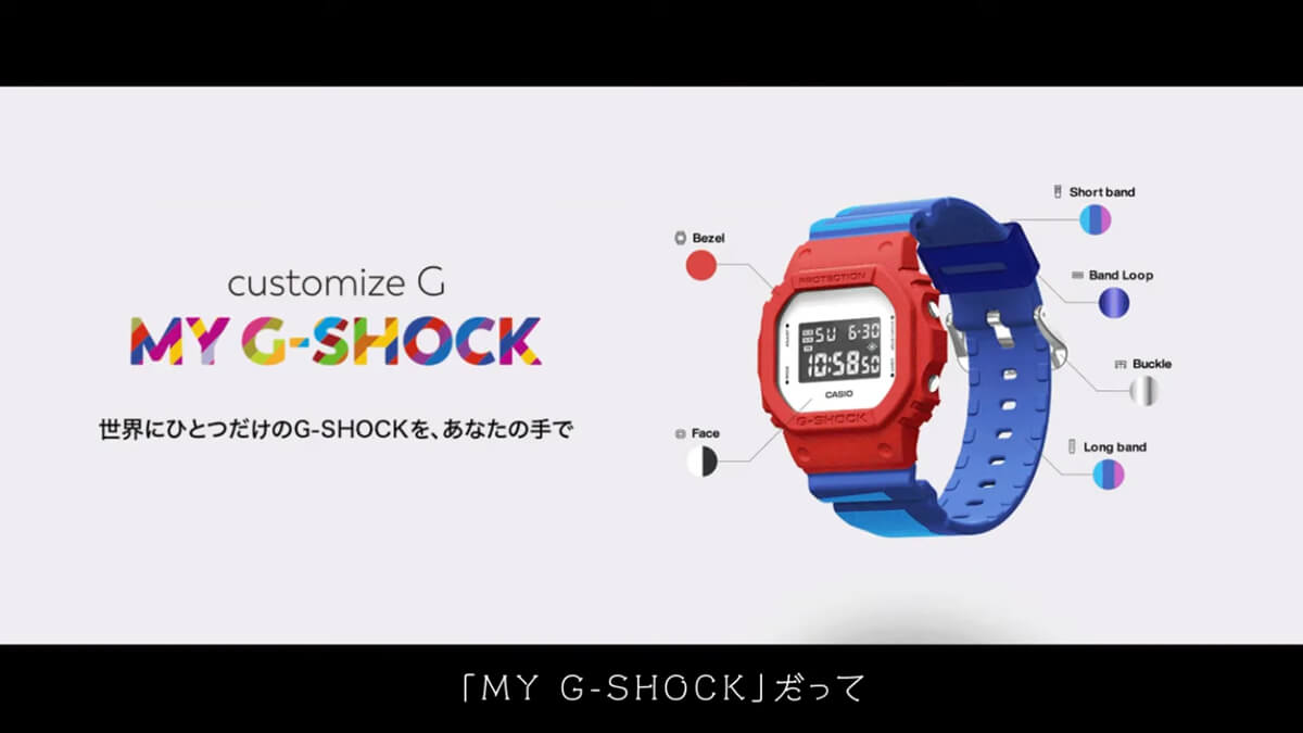 テロップを入れたシーンのキャプチャ