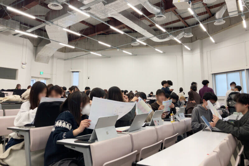 防災教育ワークショップのディスカッションの様子