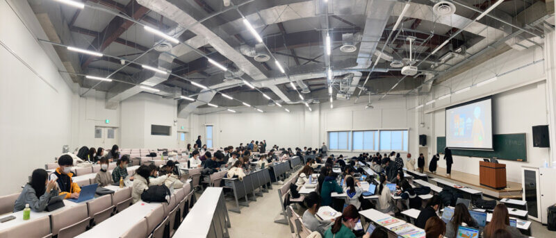 防災教育ワークショップ全体の様子